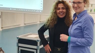 Iraz Susar und Dagmar Föst-Reich (v.l.)