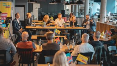 FDP München Podiumsdiskussion (Foto: James Zabel)